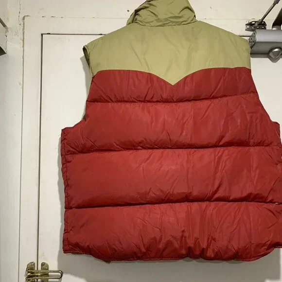 VINTAGE LWL SPORT CHIEF CANADA DOWN FEATHER PUFFER VESTS SIZE L - Picture 7 of 8